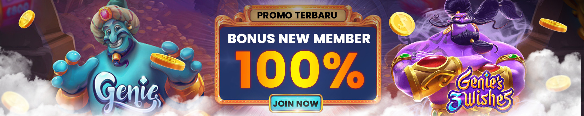 SLIDER NEW MEMBER 100%